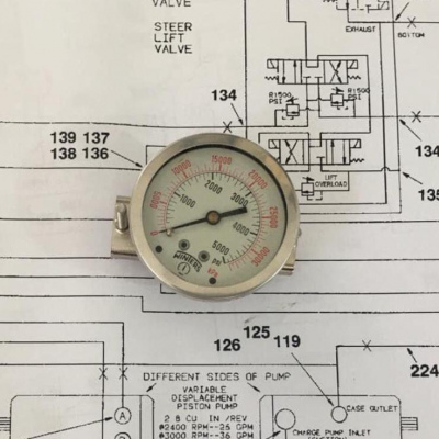 Manometro de 0-5000