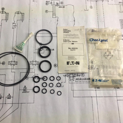 Juego de sellos para motor hidraulico charlynn serie S NO. 60533 