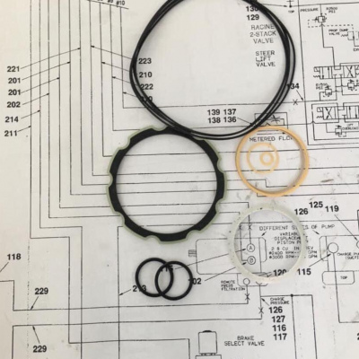 Kit de sellos para motor eaton 