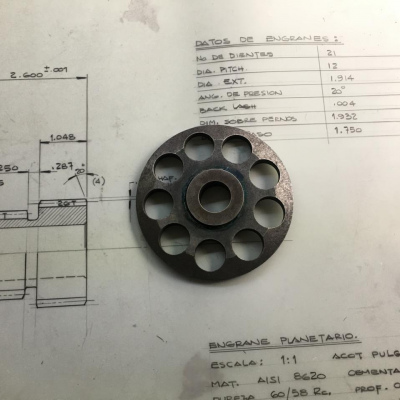 Plato porta pistones para bomba hidraulica bosh 